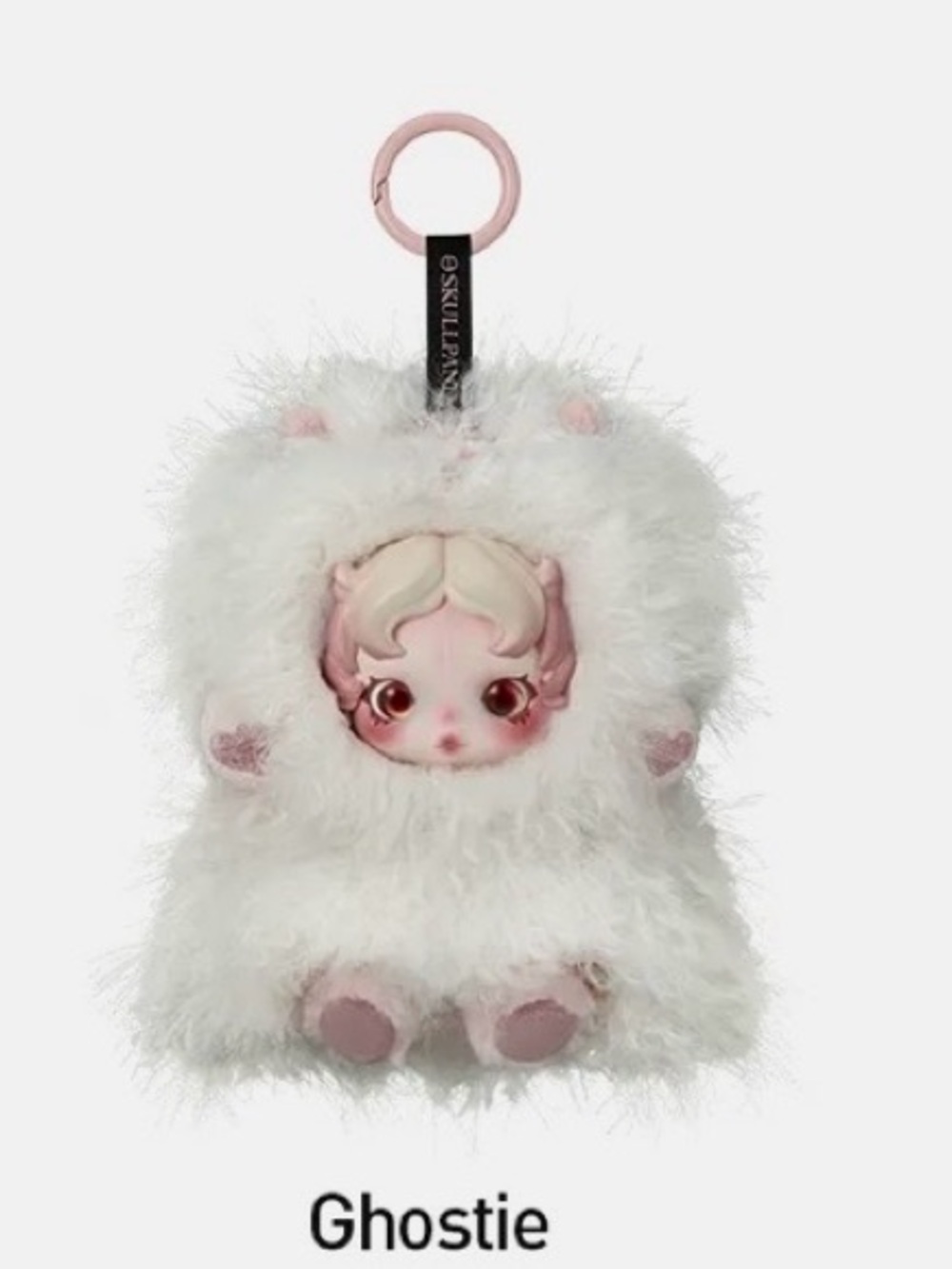 SKULLPANDA You Found Me! Ghostie Plush Doll Pendant!